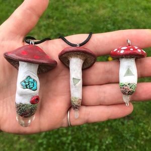 Mushroom Pendant